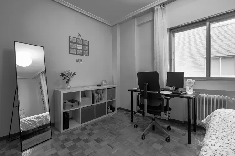 Foto de habitación en un piso en alquiler