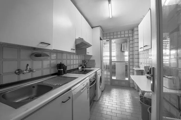 Foto de cocina en un piso en alquiler