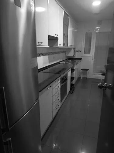 Foto de cocina en un piso en alquiler