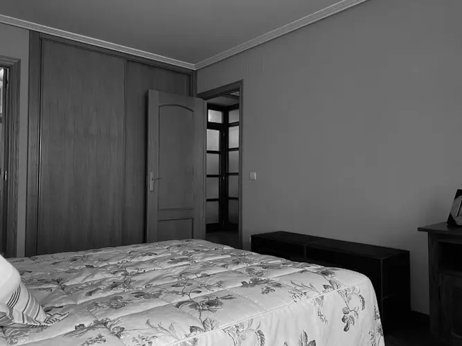 Foto de dormitorio en un piso en alquiler