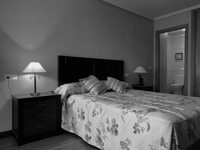 Foto de dormitorio en un piso en alquiler