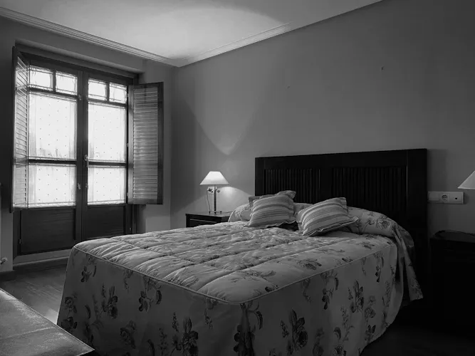 Foto de dormitorio en un piso en alquiler