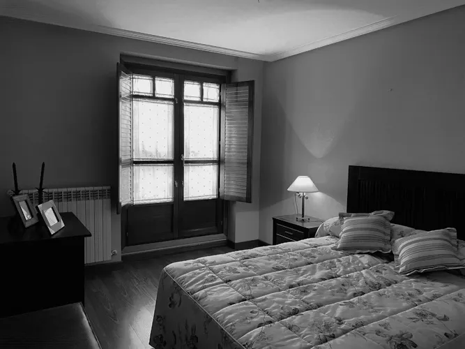 Foto de dormitorio en un piso en alquiler