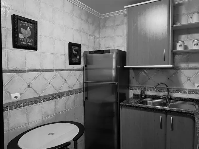 Foto de cocina en un piso en alquiler