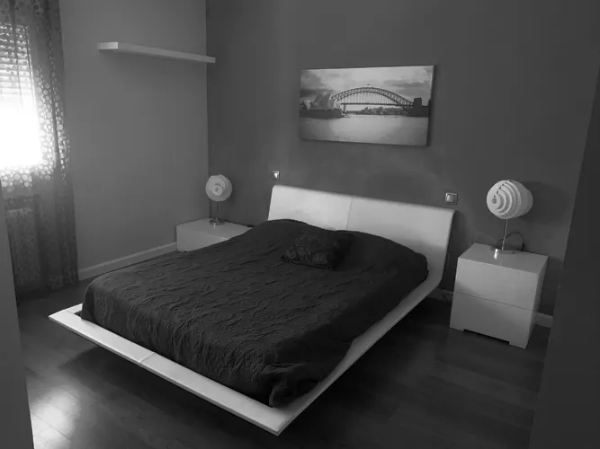 Foto de dormitorio en un piso en alquiler