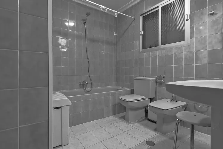 Foto de baño en un piso en alquiler
