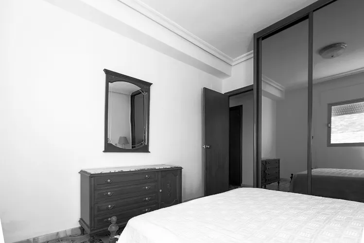 Foto de dormitorio en un piso en alquiler