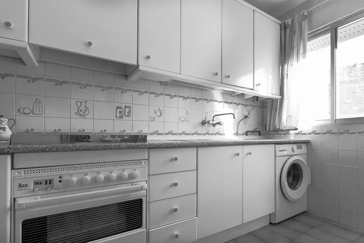Foto de cocina en un piso en alquiler
