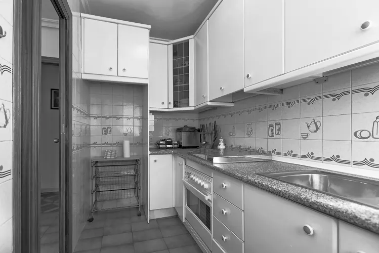 Foto de cocina en un piso en alquiler