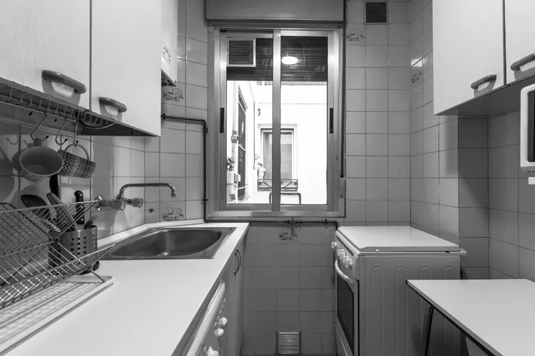 Foto de cocina en un piso en alquiler