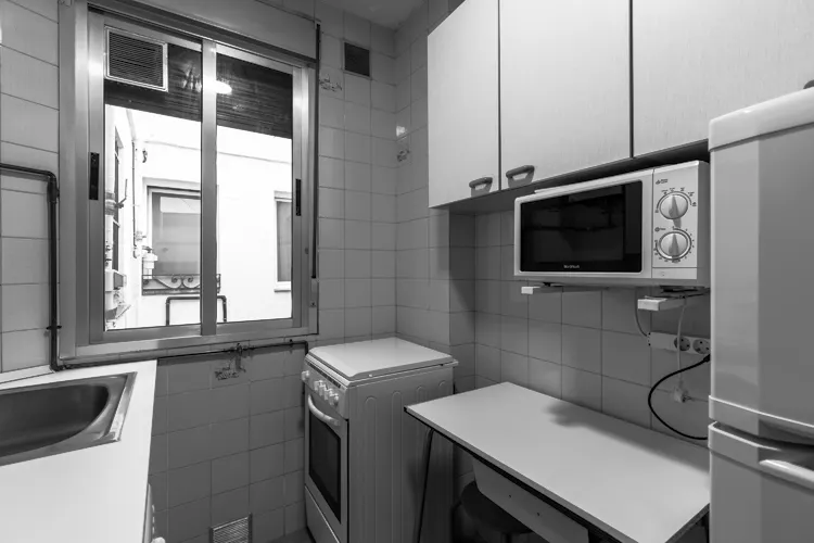 Foto de cocina en un piso en alquiler
