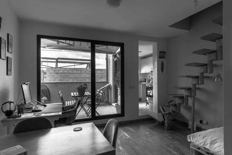 Foto de salón en un piso en alquiler