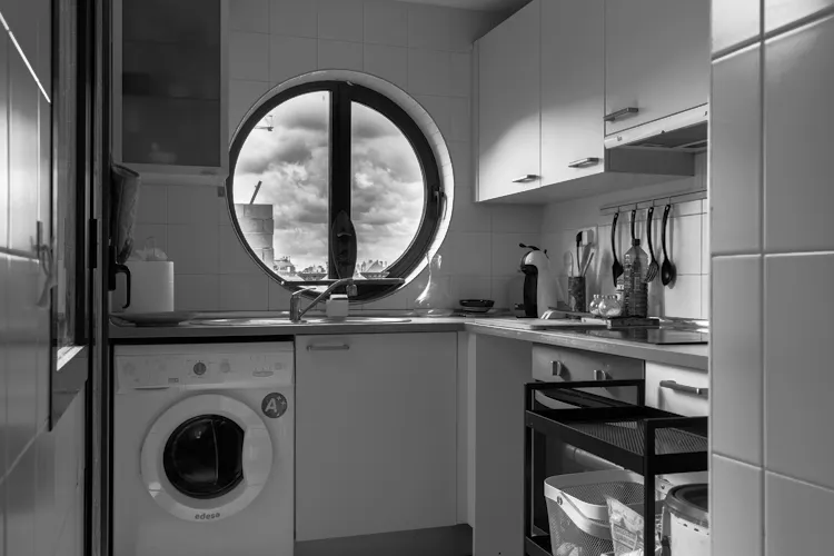 Foto de cocina en un piso en alquiler
