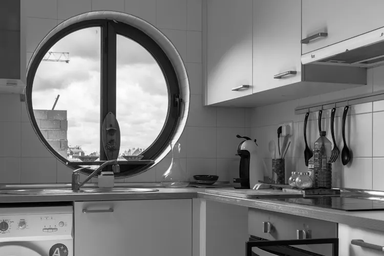 Foto de cocina en un piso en alquiler