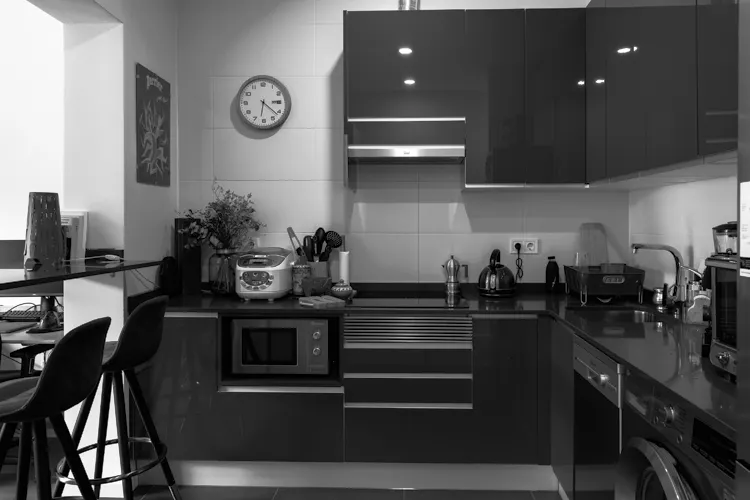Foto de cocina en un piso en alquiler