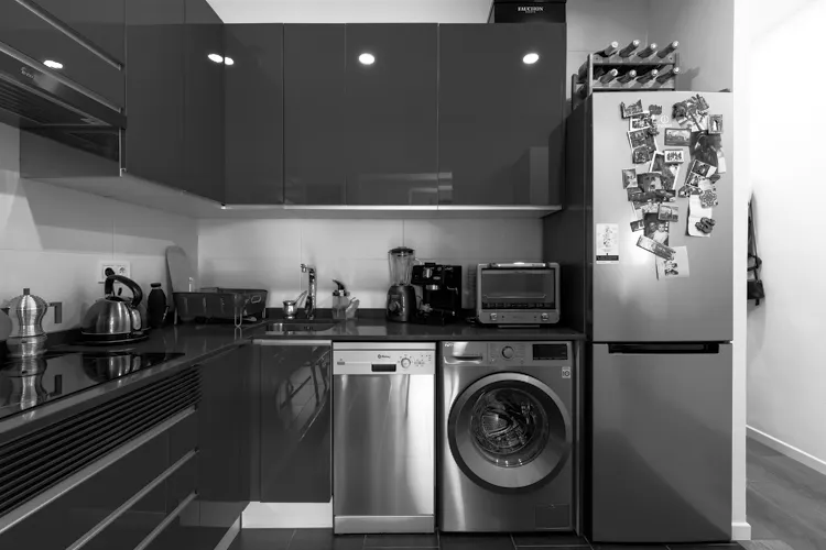 Foto de cocina en un piso en alquiler