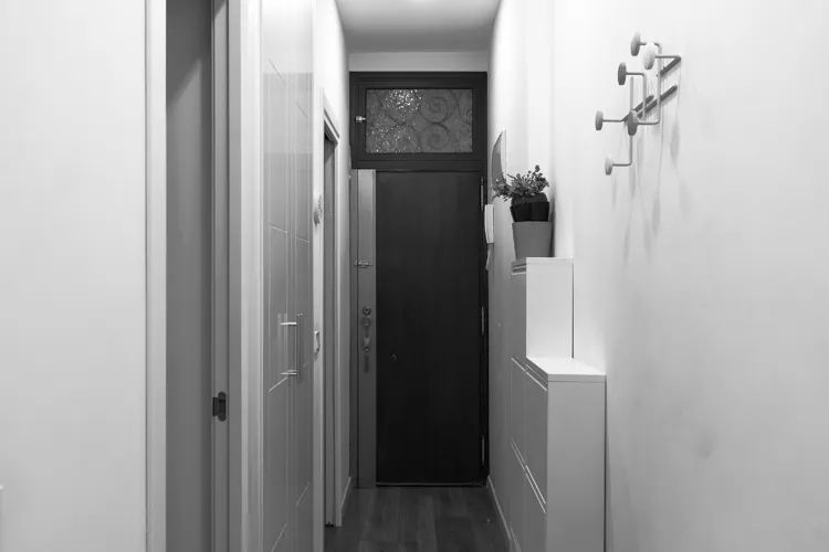 Foto de pasillo en un piso en alquiler