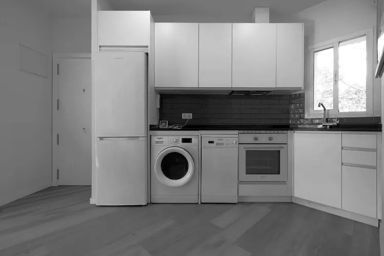 Foto de cocina en un piso en alquiler