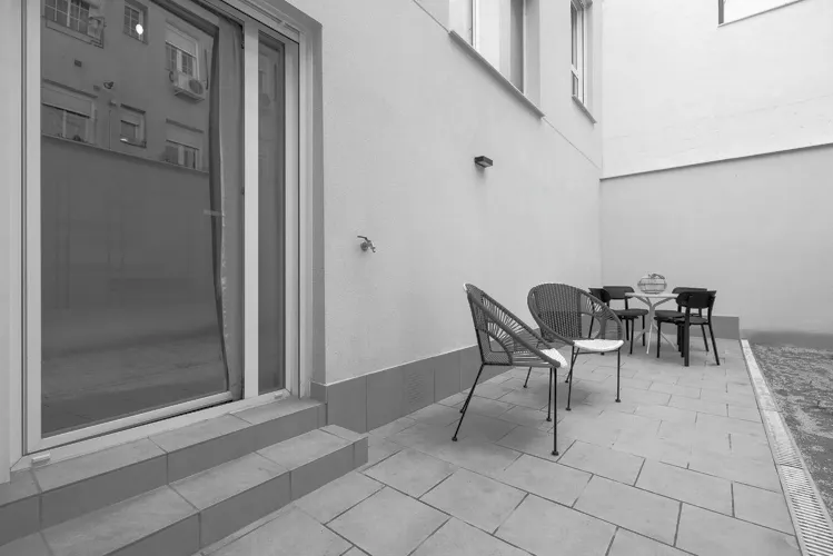 Foto de terraza en un piso en alquiler