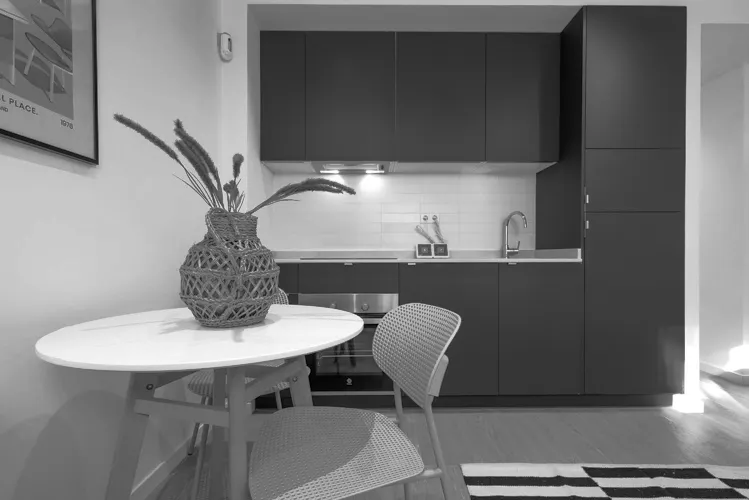 Foto de cocina en un piso en alquiler