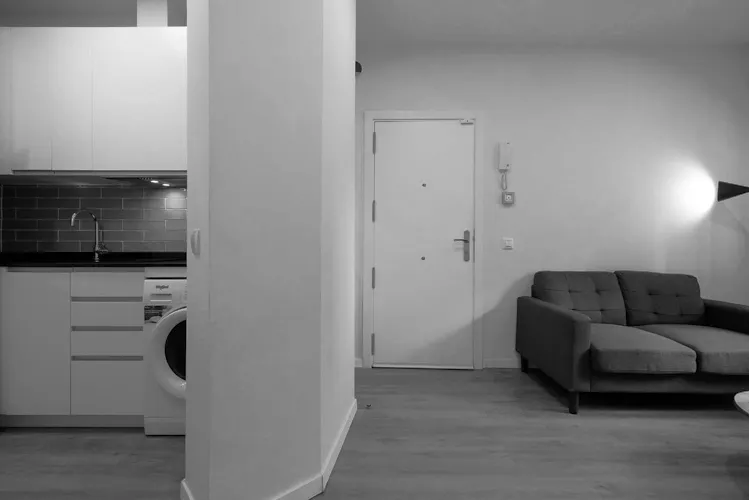 Foto de entrada en un piso en alquiler