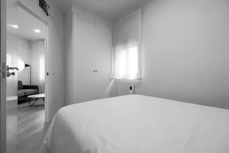 Foto de dormitorio en un piso en alquiler