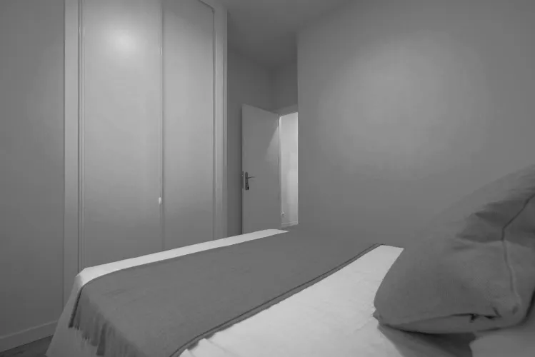 Foto de dormitorio en un piso en alquiler