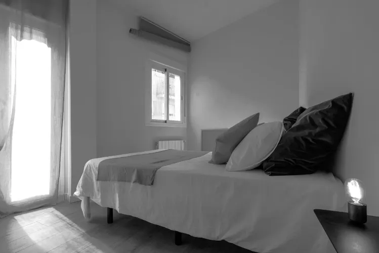 Foto de dormitorio en un piso en alquiler