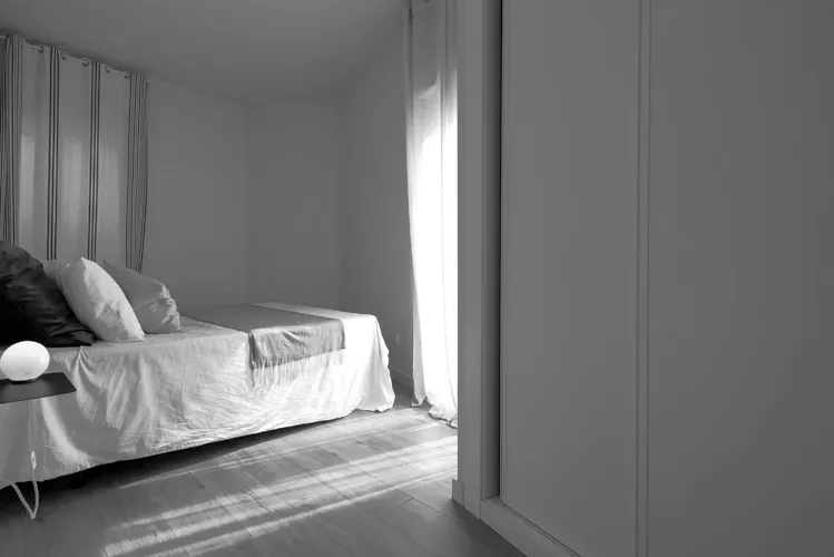 Foto de dormitorio en un piso en alquiler