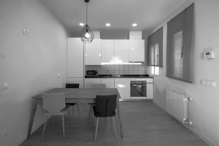 Foto de cocina en un piso en alquiler