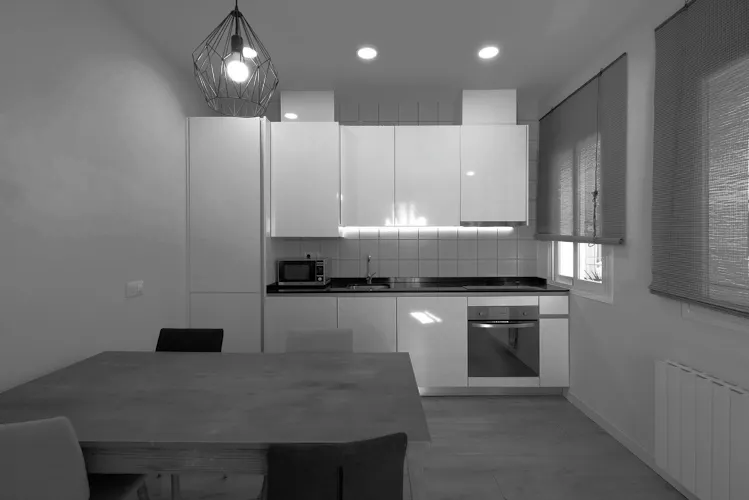 Foto de cocina en un piso en alquiler