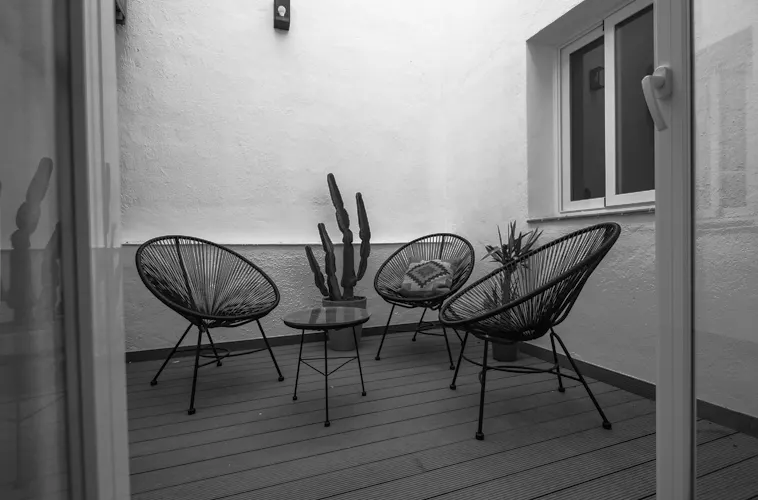 Foto de terraza en un piso en alquiler