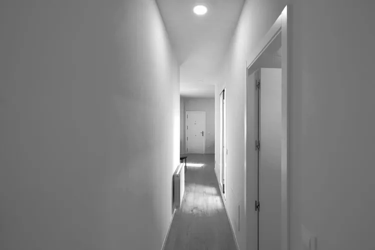 Foto de pasillo en un piso en alquiler