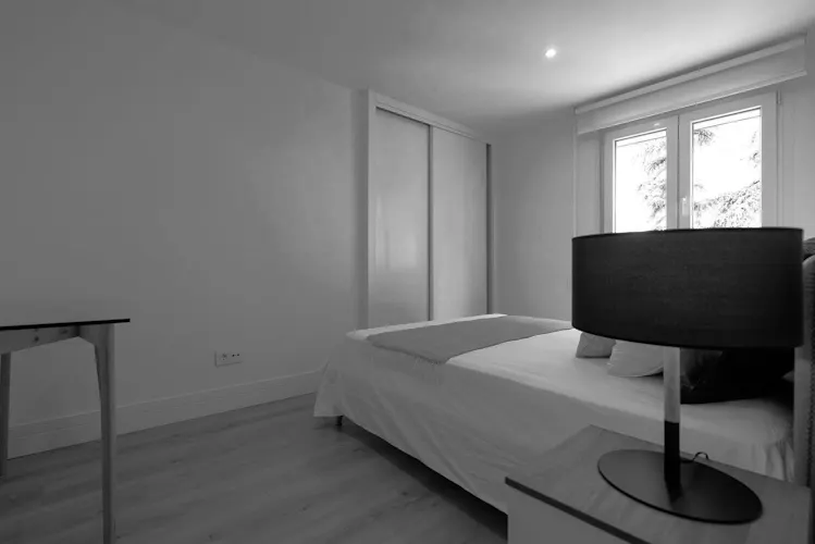 Foto de dormitorio en un piso en alquiler