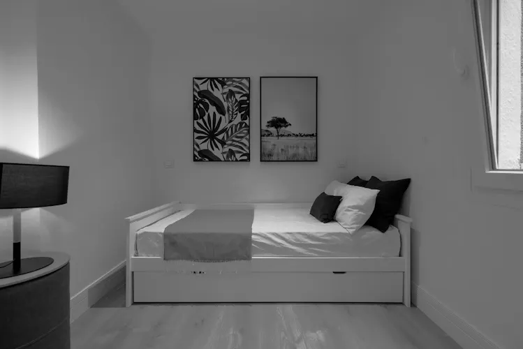 Foto de dormitorio en un piso en alquiler