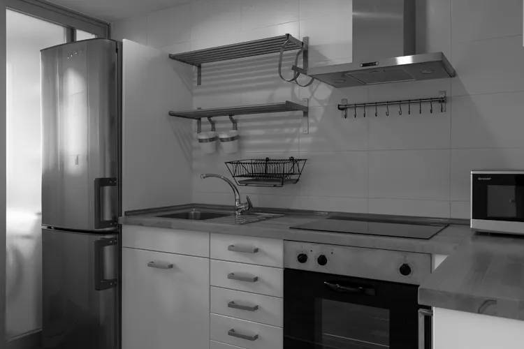 Foto de cocina en un piso en alquiler