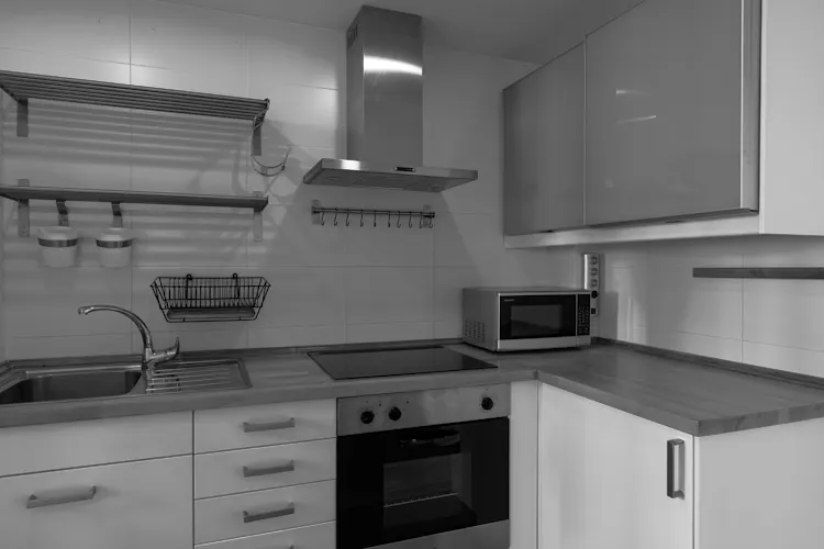 Foto de cocina en un piso en alquiler