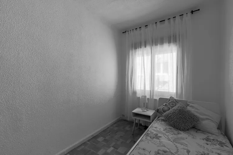 Foto de dormitorio en un piso en alquiler