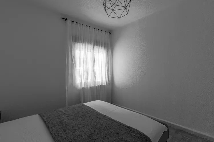 Foto de dormitorio en un piso en alquiler