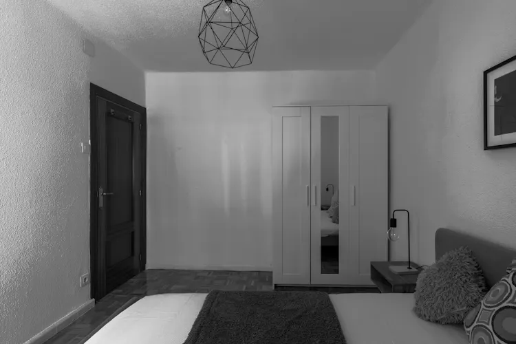 Foto de dormitorio en un piso en alquiler
