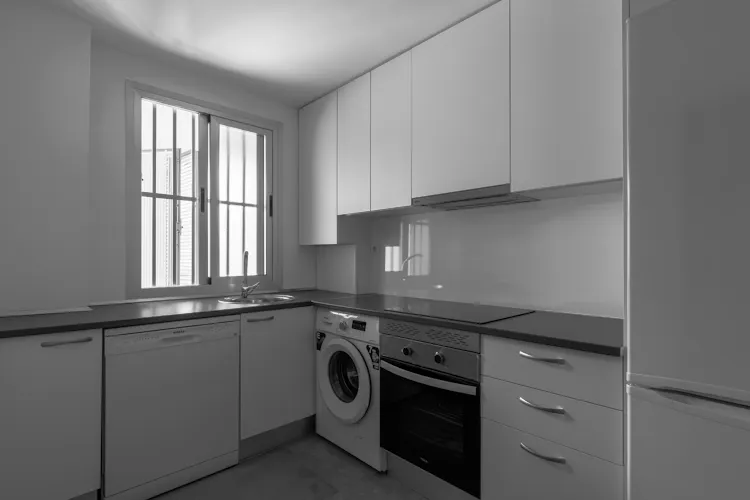 Foto de cocina en un piso en alquiler