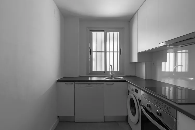 Foto de cocina en un piso en alquiler
