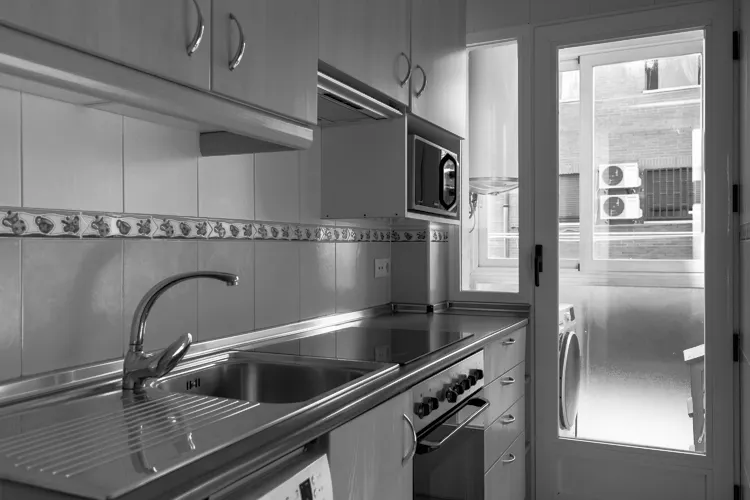 Foto de cocina en un piso en alquiler