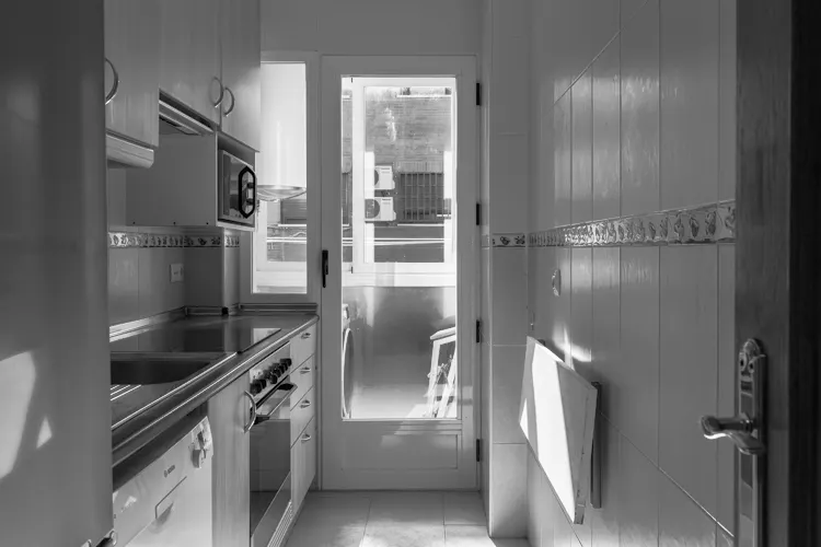 Foto de cocina en un piso en alquiler