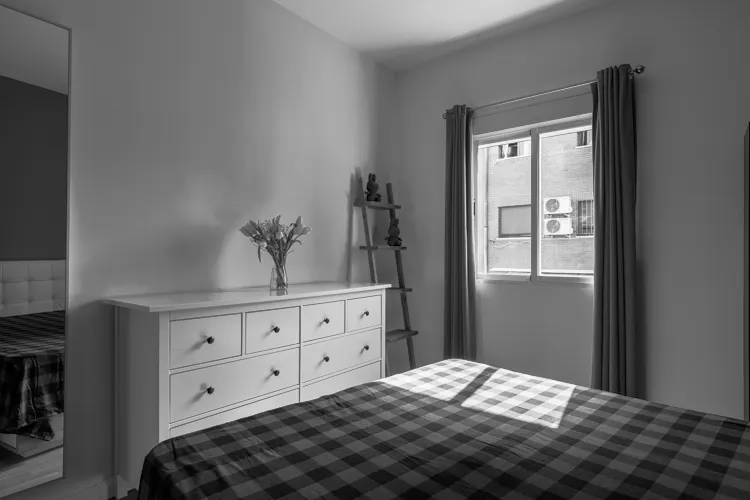 Foto de dormitorio en un piso en alquiler