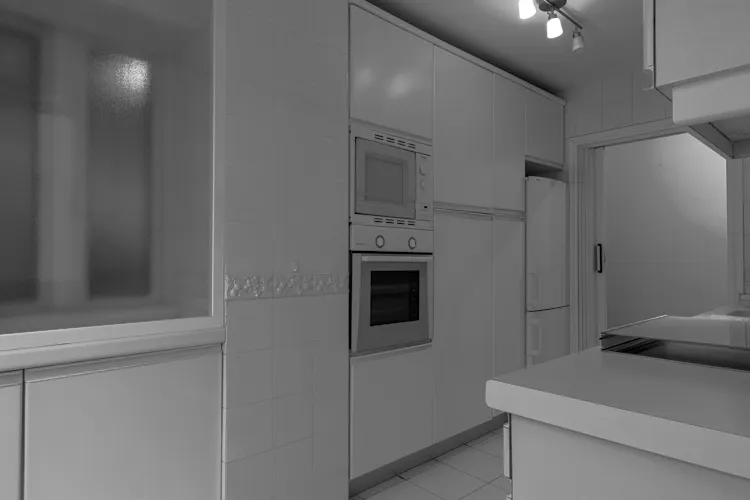 Foto de cocina en un piso en alquiler
