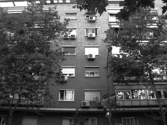 Foto de fachada en un piso en alquiler