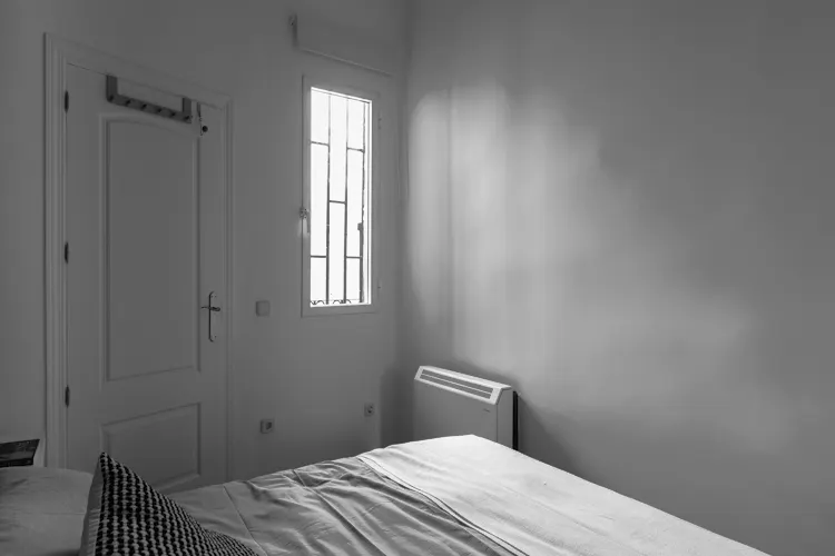 Foto de dormitorio en un piso en alquiler