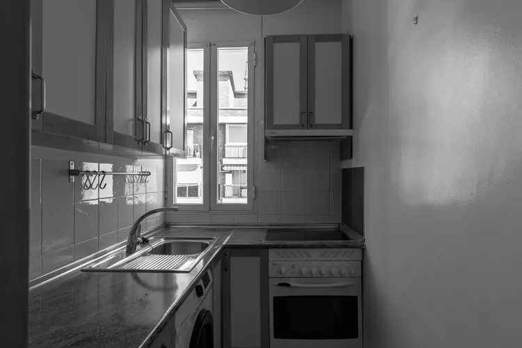 Foto de cocina en un piso en alquiler