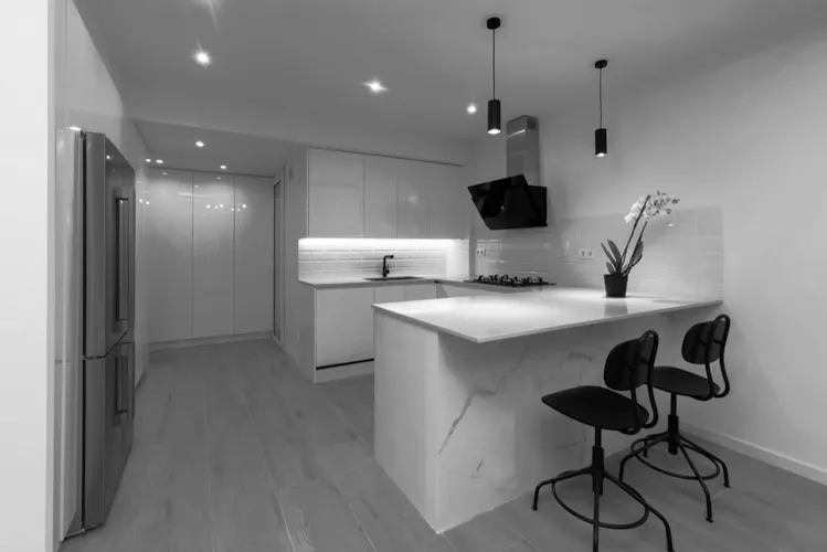 Foto de cocina en un piso en alquiler
